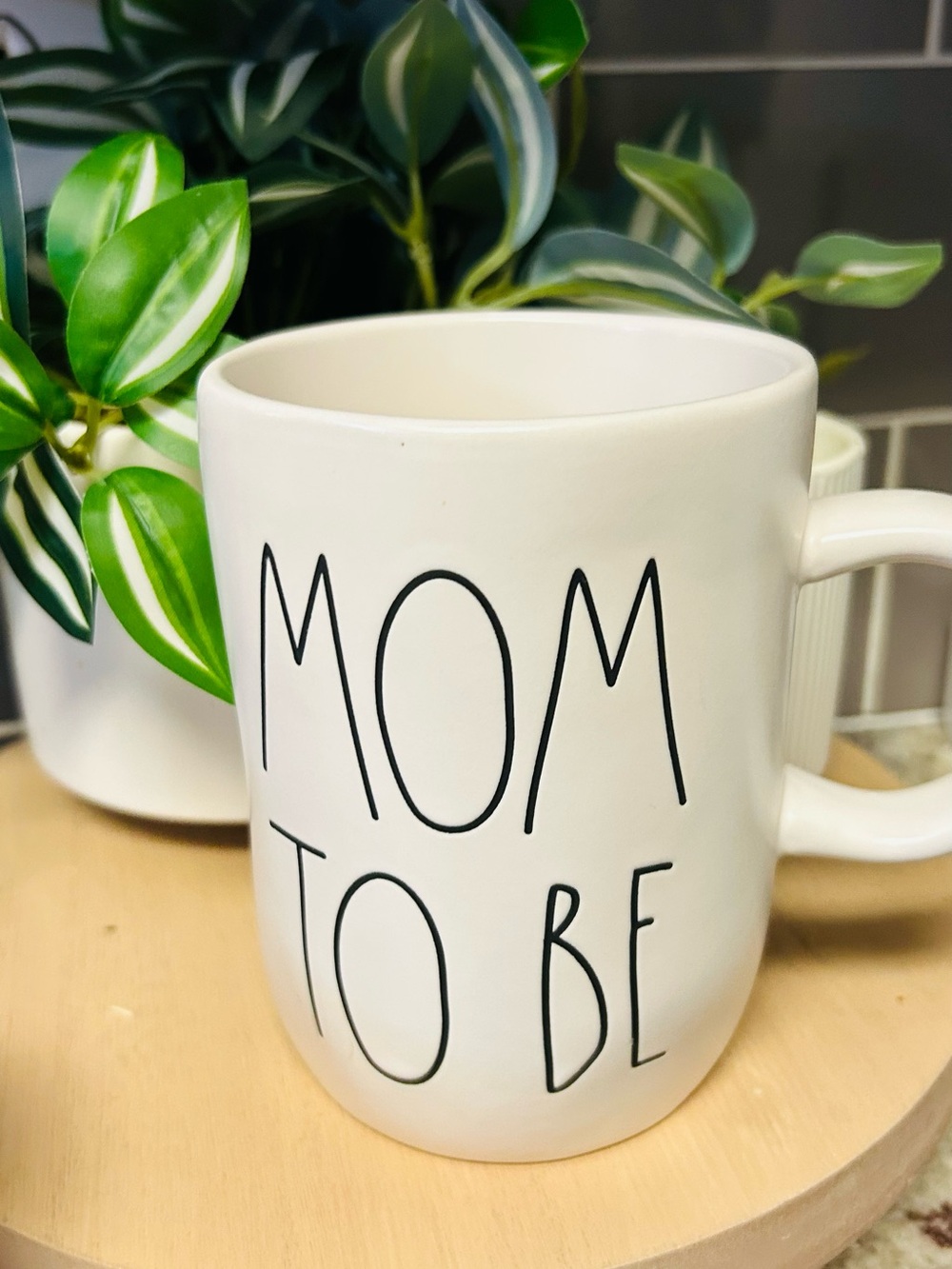 Rae Dunn mom to be mug